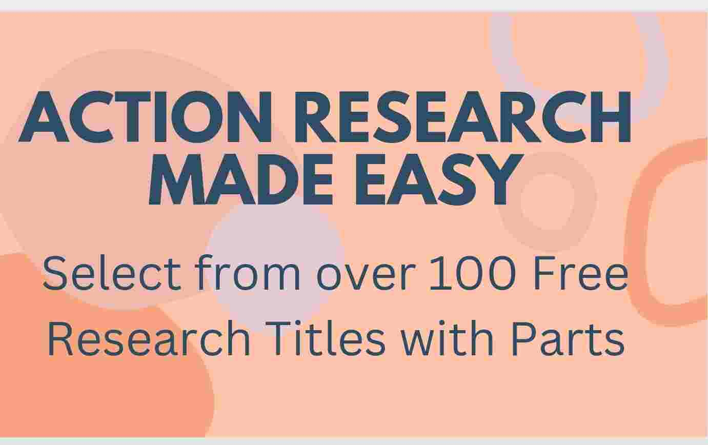 suggested title for action research