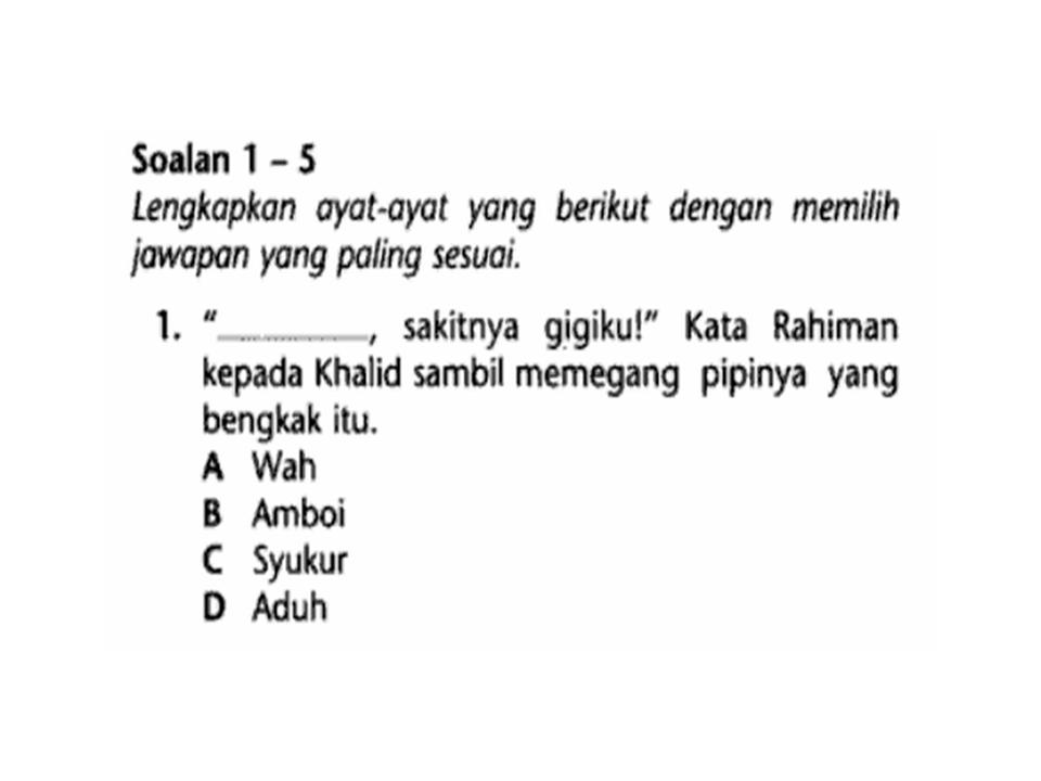 Bahasa Melayu Tingkatan 2: KATA SERU