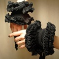 pleated cuffs