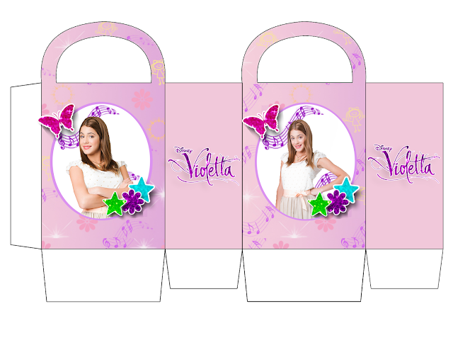 Violetta: Free Printable Candy Paper Bag.