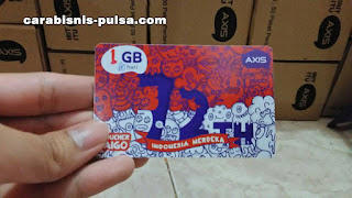 Voucher Kuota Internet Axis 1GB