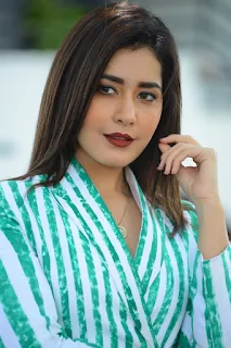 Actress Raashi Khanna New Stills at Venky Mama Movie Interview