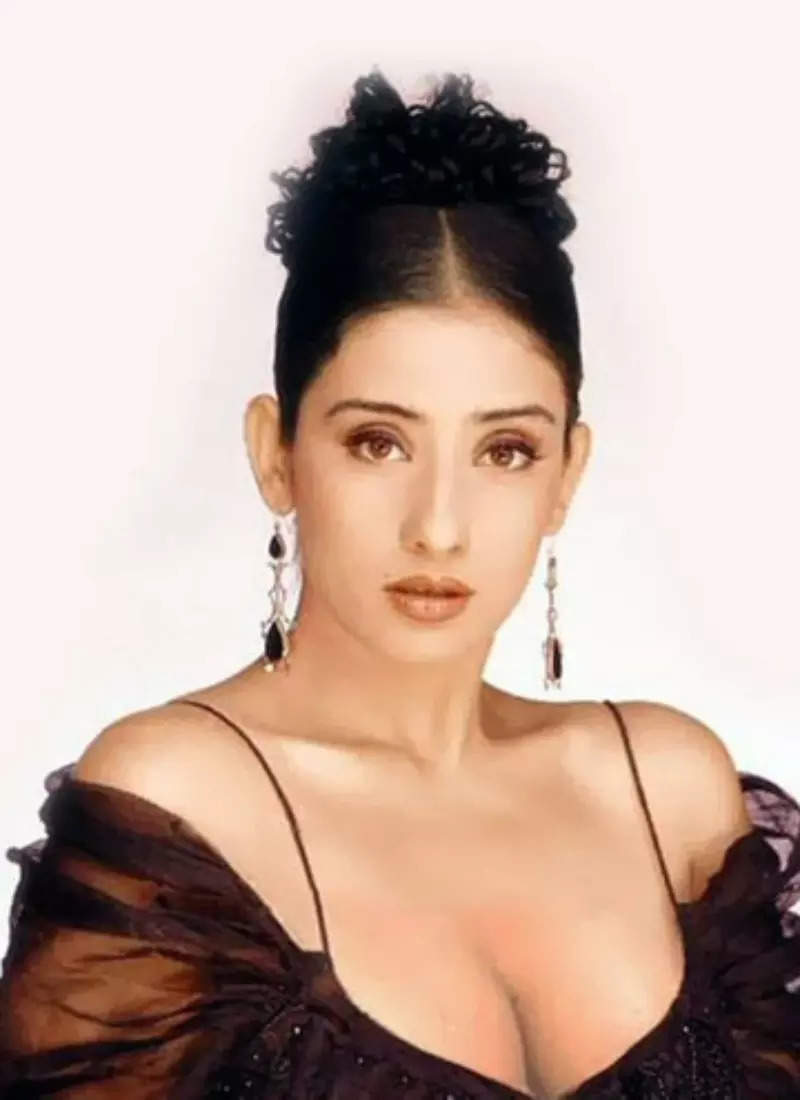 manisha koirala cleavage hot bold 90s actress
