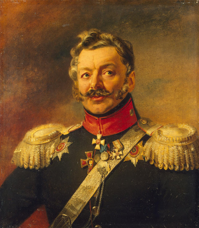 Portrait of Pyotr P. Pahlen by George Dawe - Portrait, History Paintings from Hermitage Museum