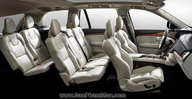 Thi công nội thất gỗ : Cận cảnh nội thất sang trọng của SUV Volvo XC90-1