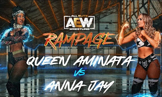 Queen Aminata vs. Anna Jay en AEW Rampage