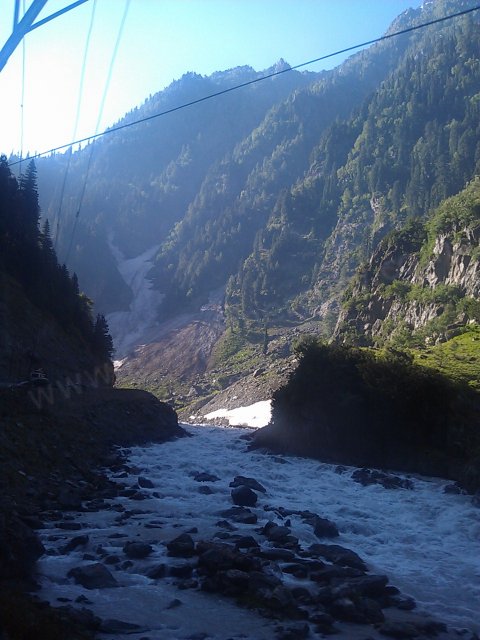 On the way to Srinagar