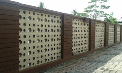 gambar pagar tembok depan rumah minimalis terbaru