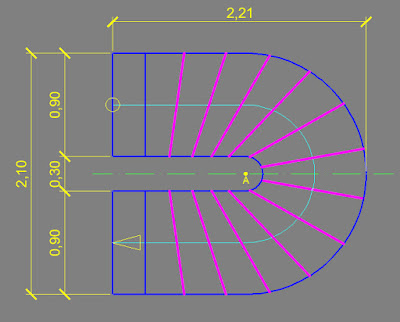 Escalera compensada de ámbito restringido Paso 15