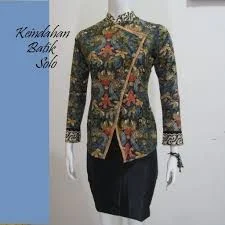 Model Baju Batik Kantor Unik Terbaru Wanita Model Pakaian - Model baju batik kantor