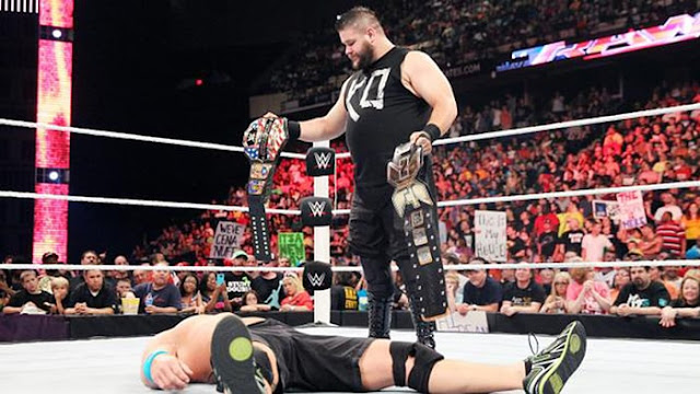 John Cena vs. Kevin Owens  Champion vs. Champion Match