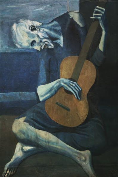 EL VIEJO GUITARRISTA CIEGO. PICASSO