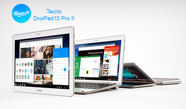 The new Tecno DroiPad10 Pro II runs on Remix OS out of the box