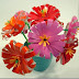 Manualidades día de la madre: Flores hechas con vasos de papel