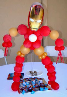 Centros de Mesa con Iron Man, parte 2