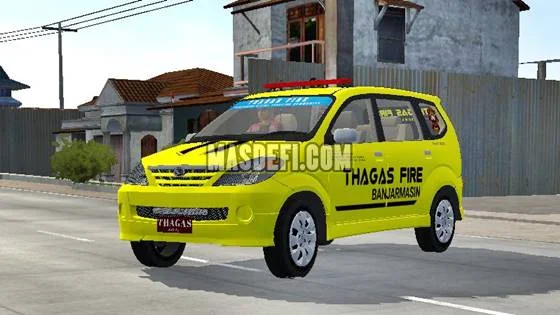 Mod Daihatsu Xenia Damkar Banjarmasin Thagas Fire