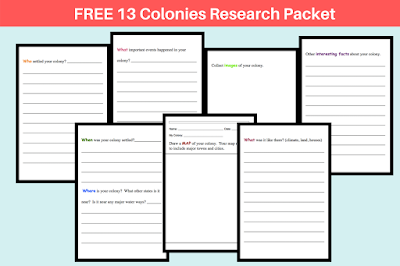 FREE Research Packet 13 Colonies