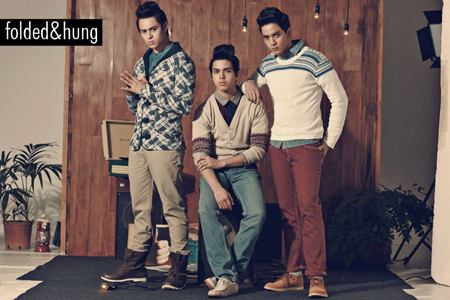 Enrique Gil, Elmo Magalona and Alden Richards for F&H Pre-Holiday 2012
