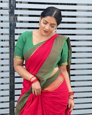 Reshma Pasupuleti's Graceful Saree Styles After Bigg Boss
