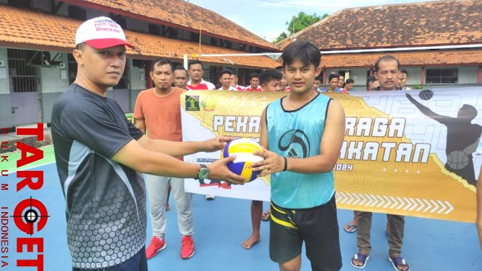 Lapas Pati Gelar Upacara Pembukaan Pekan Olahraga Hari Bakti Pemasyarakatan ke 60 Tahun 2024