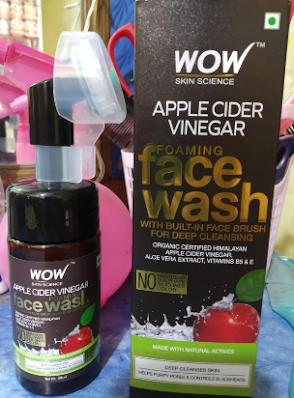 Wow skin science Apple Cider Vinegar Foaming Face wash