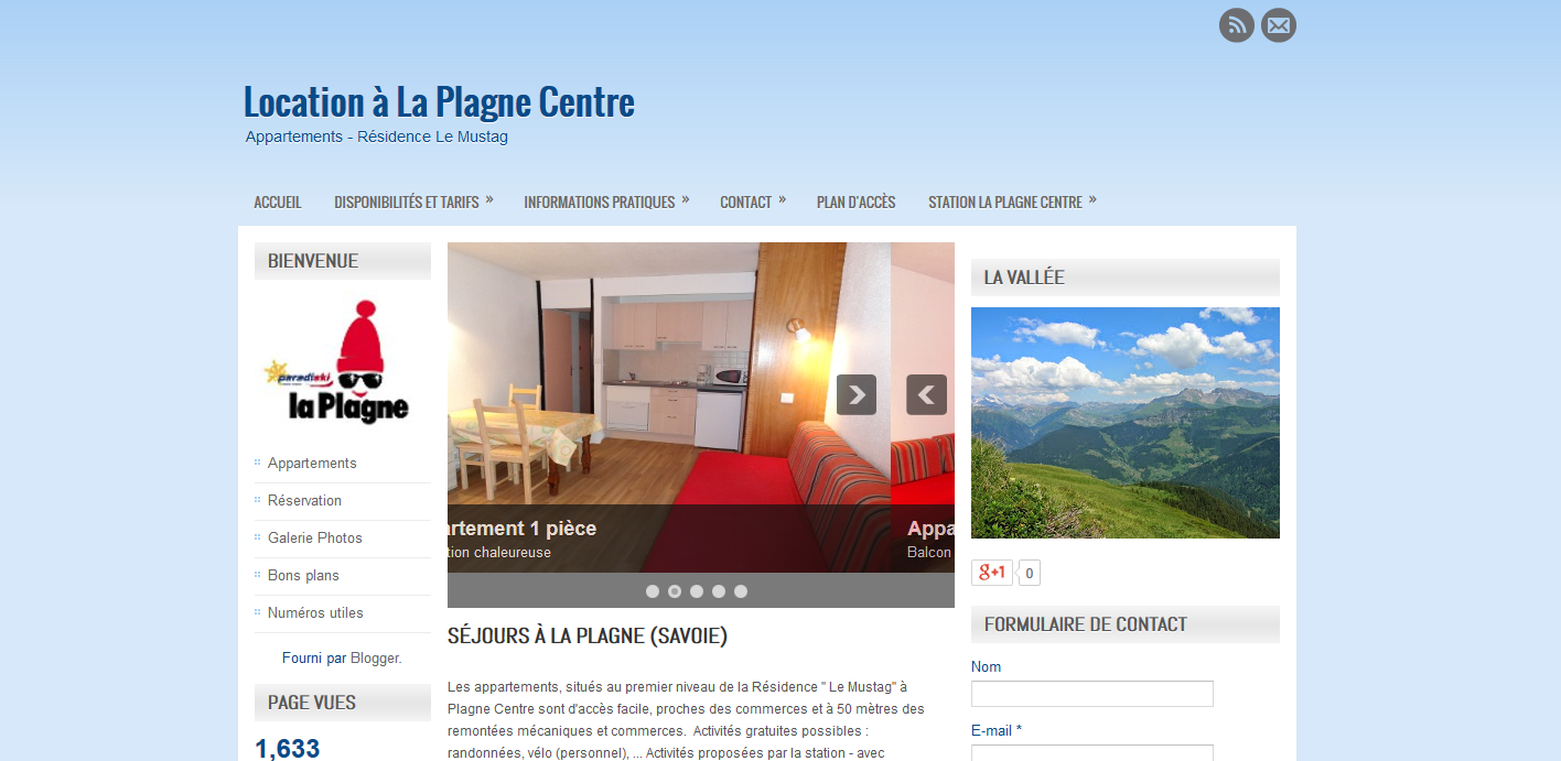 Location Appartement La Plagne Centre Mustag