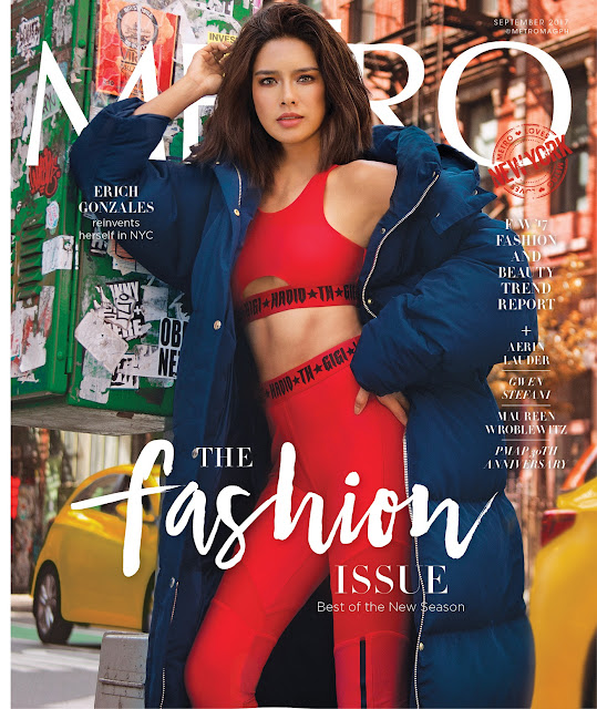 Erich Gonzales Metro September 2017