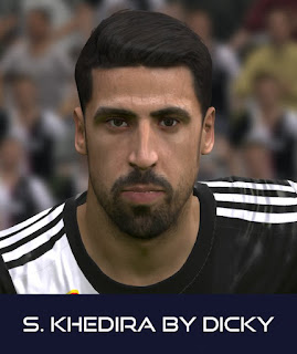 PES 2017 Faces Sami Khedira by Dicky