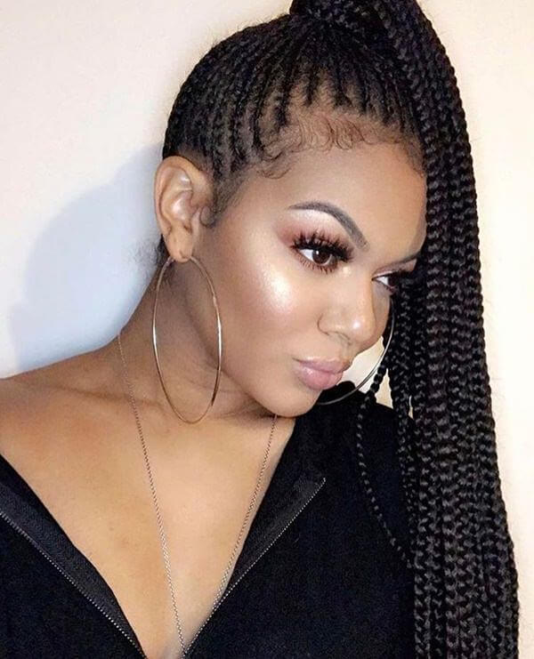 69 lemonade feed in braid ponytail hairstyles 2019 should