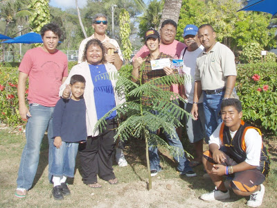 Jake Shimabukuro Tree Planting