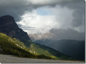 Check the large massif in the distance