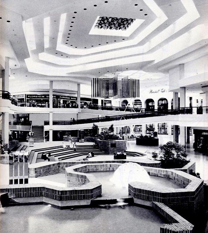 Woodfield Mall , Schaumburg late 1970's