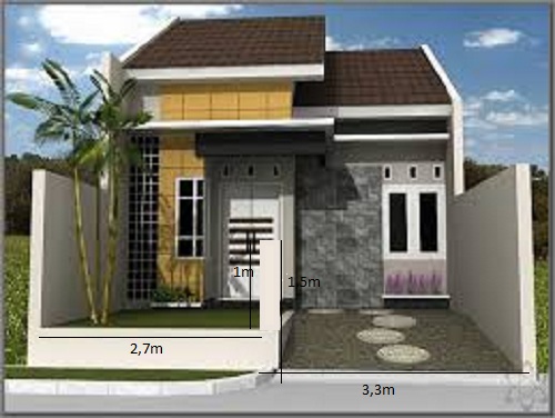 Perhitungan pembuatan pagar  rumah  minimalis  Jasa Bengkel 