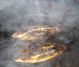 cooking blackened fish