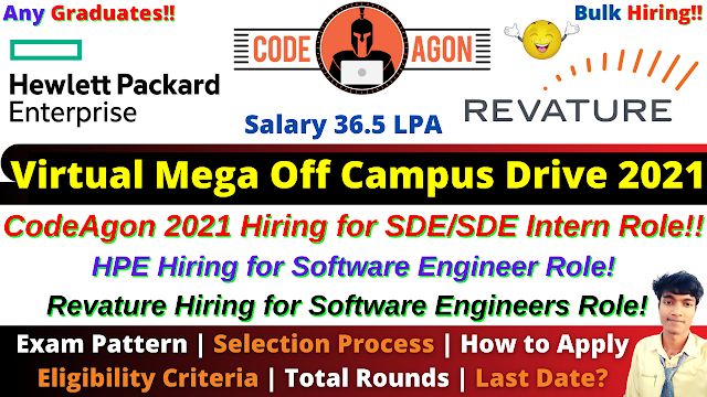 HPE Off Campus Drive 2021
