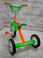 Sepeda Roda Tiga BMX Arava - Orange