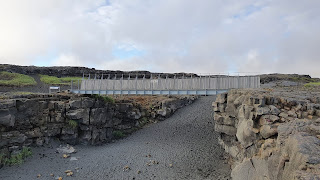 Bridge between continents, Iceland