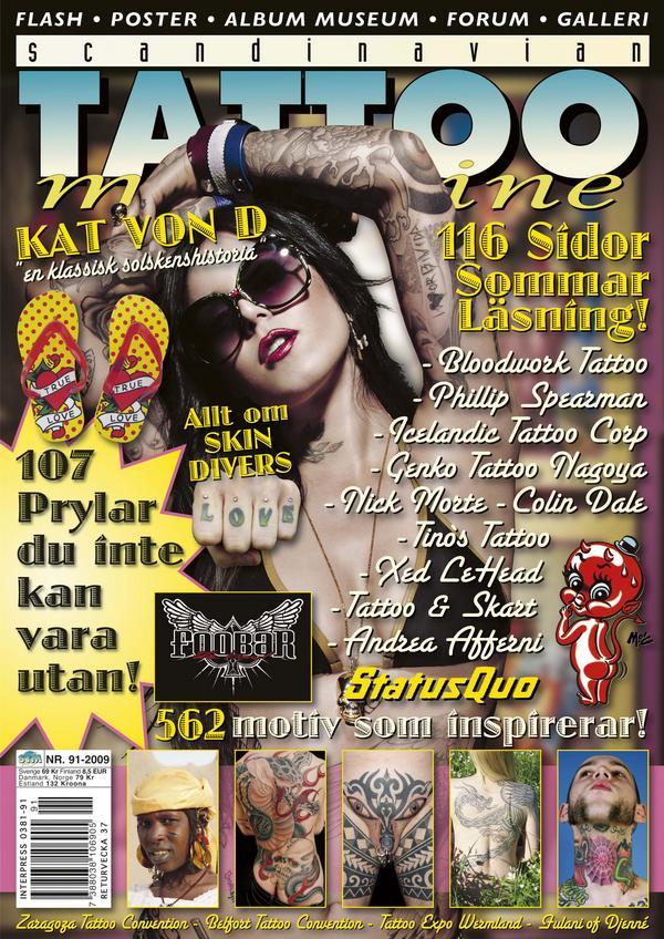 Scandinavian Tattoo Magazine 91 2009