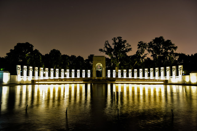 Tourist attractions in Washington D.C. : World War II Memorial
