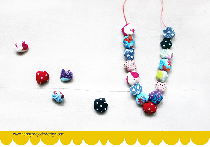 DIY: collar con retales de tela