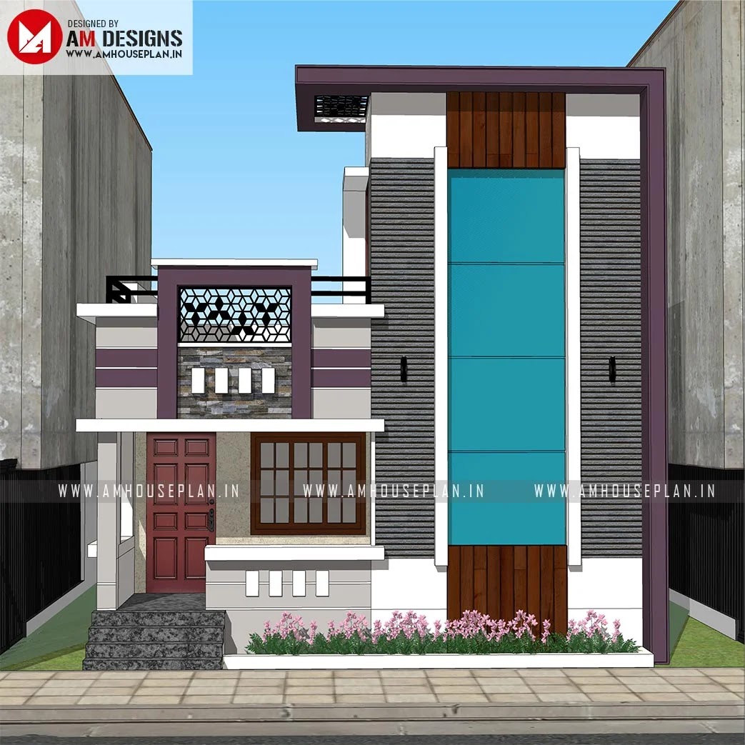 22 x 40 Perfect 2bhk house plan with price