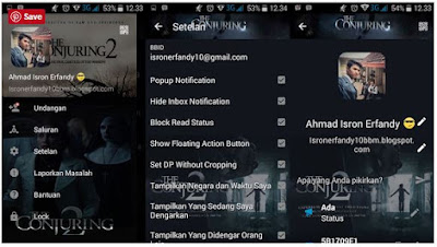 BBM MOD The Conjuring 2 APK