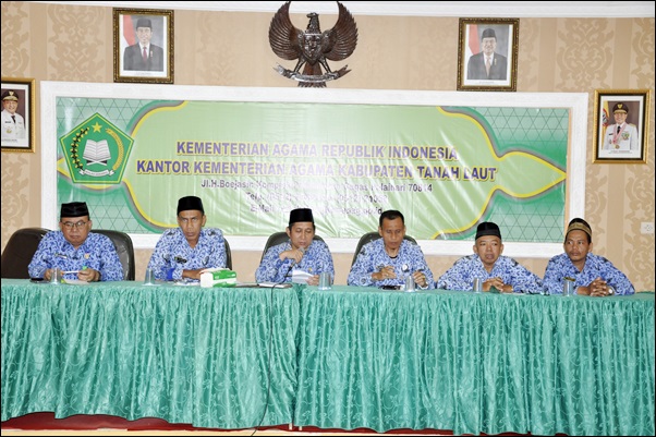 Ka.Kankemenag Gelar Rapat Kordinasi 