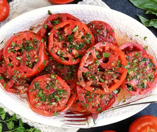 MARINATED TOMATOES