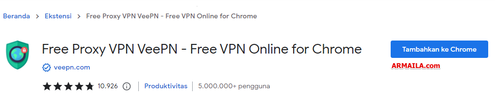 Add Ons Free Proxy VPN VeePN - Free VPN Online for Chrome