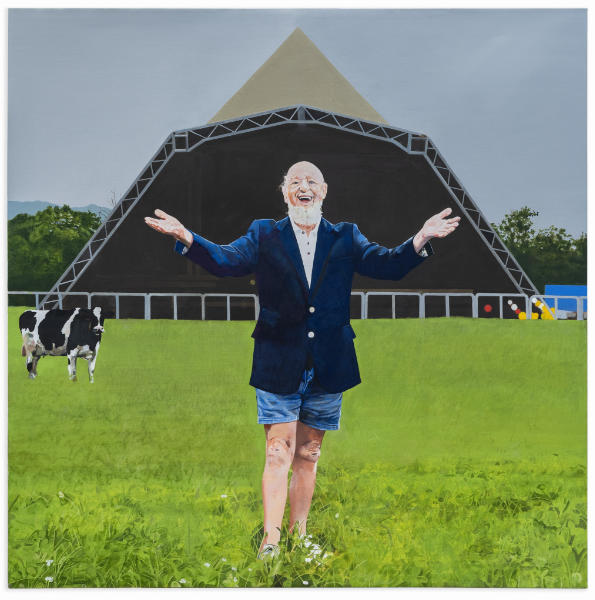 Portrait of Michael Eavis to hang in National Portrait Gallery