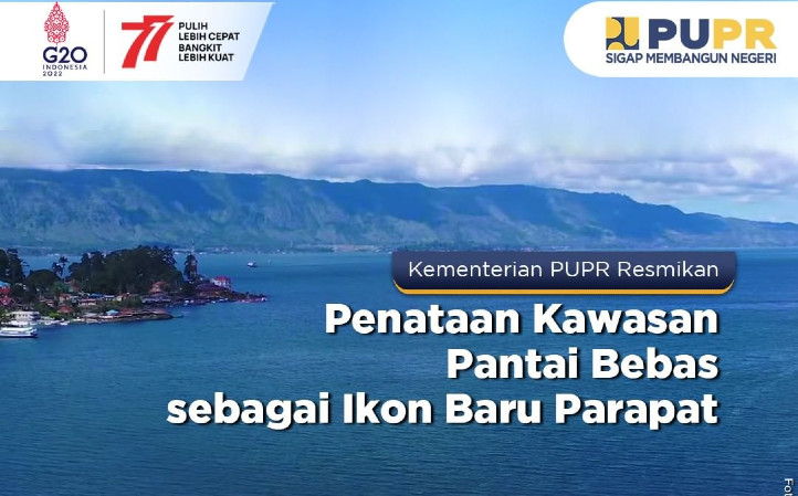 Kawasan Pantai Bebas Sebagai Ikon Baru Parapat