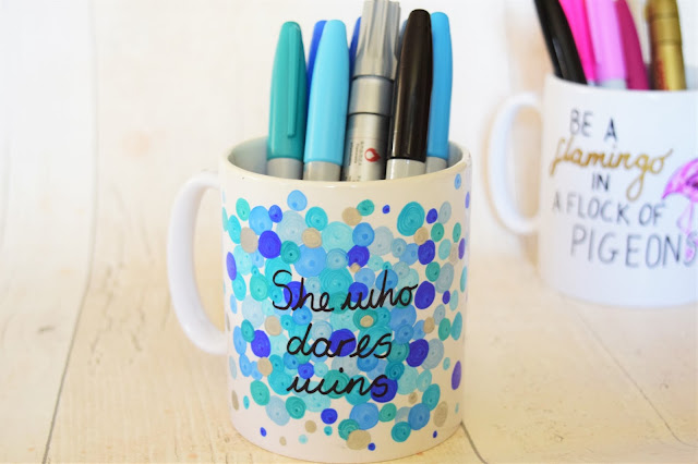 What Cat Says - Lifestyle | DIY Sharpie Mugs