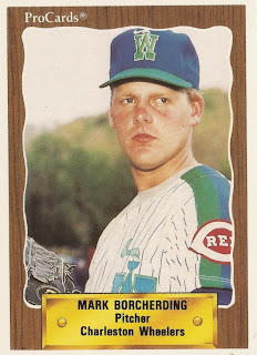 Mark Borcherding 1990 Charleston Wheelers card