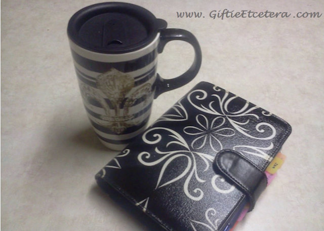 coffee, planner, coffee and a planner